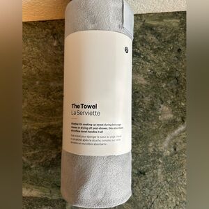lululemon athletica Gray Towel